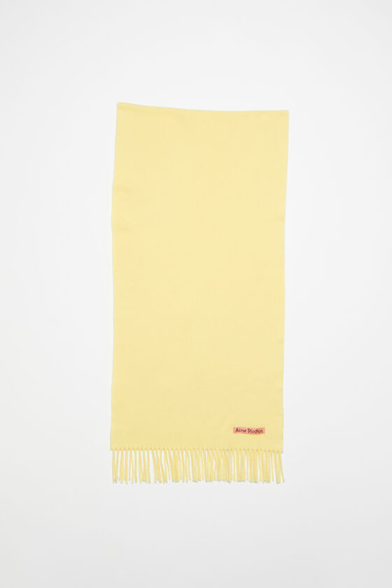 (image for) High-End Fringe wool scarf - Narrow